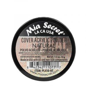 Polvo Acrílico Cover Natural De 1/2 Oz Mia Secrets