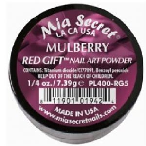 Mia Secret Polvo Acrilico Mulberry 1/4 Onz