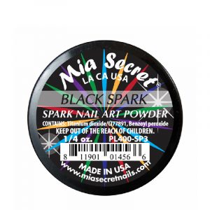 Polvo Acrilico Black Sparck Mia Secret 1/4 Onz