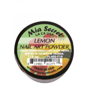 Polvo Acrilico Lemon F10 1/4 Onz
