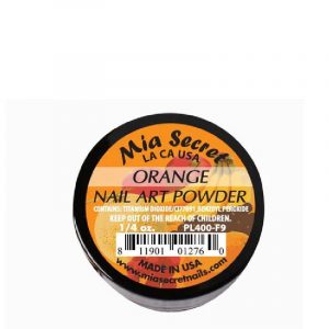 Polvo Acrilico Orange F9 1/4 Onz