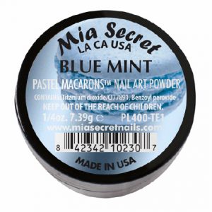 Mia Secret Polvo Acrilico Macarons Blue Mint 1/4 Onz