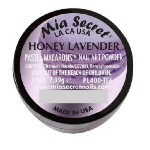 Mia Secret Polvo Acrilico Macarons Honey Lavanda 1/4 Onz
