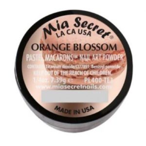 Mia Secret Polvo Acrilico Macarons Orange Blossom 1/4 Onz