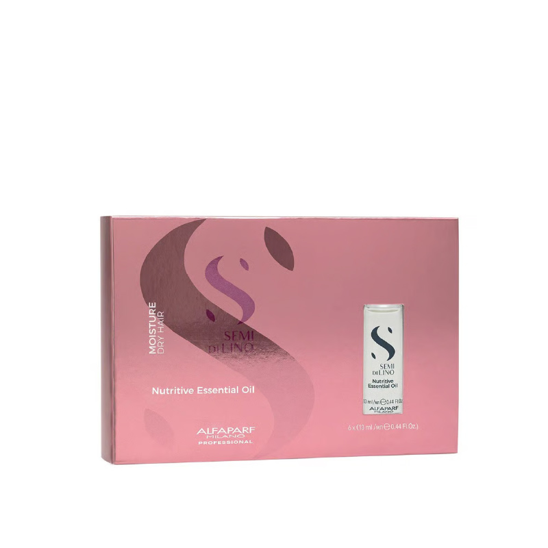Alfaparf Ampolletas Semi Di Lino Nutritive Essential Oil X6