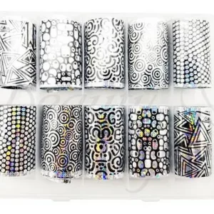 Decoracio Beauty Style De Papel Metalico (12 Unds)