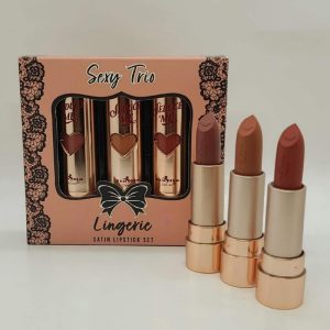 Labia Set De 3 Piezas Italia Deluxe Caja Salmon