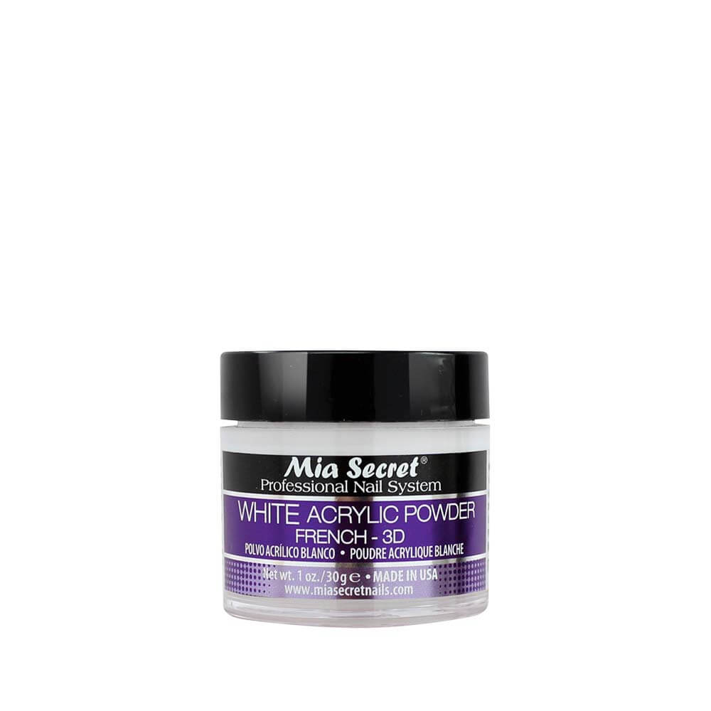 Polvo Acrílico White 1/2 Oz Mia Secrets