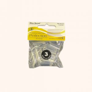 Tips Perfection Transparente #3 (50 Pcs)