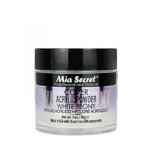 Polvo Acrílico Cover White Peony De 1 oz Mia Secrets