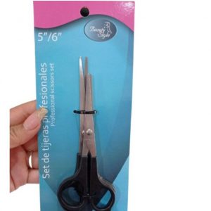 Tijera De Barbero 6.5" De Plastico 7022 Beauty Style