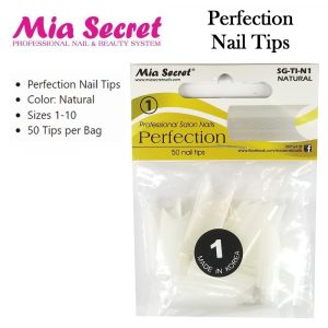 Tips Perfection Transparente #6 (50 Pcs) Mia Secrets