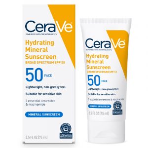 Cerave Hydrating Mineral Sunscreen 75 ml