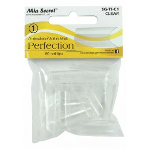 Tips Perfection Transparente #1 (50 Pcs) Mia Secrets